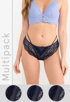 Hunkemoller 3-pack Anna Brasilian Panties