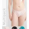Hunkemoller 3-Pack Heira Brazilian Panties