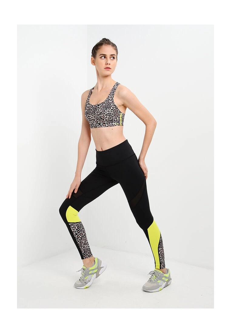 Hunkemoller Slash High Waisted Leopard Leggings - Image 4