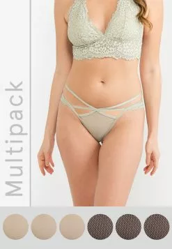 Hunkemoller 6-pack Charli fancy mini brasilian Panties