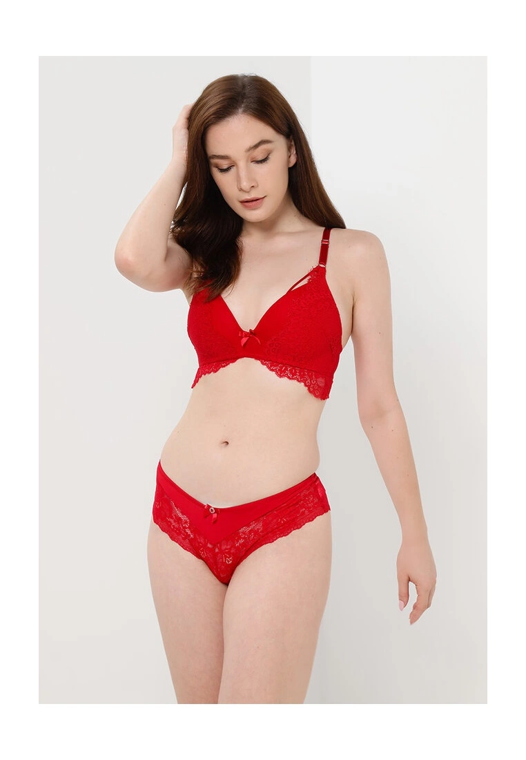 Hunkemoller Claire Padded Non-Underwired Bra - Image 4