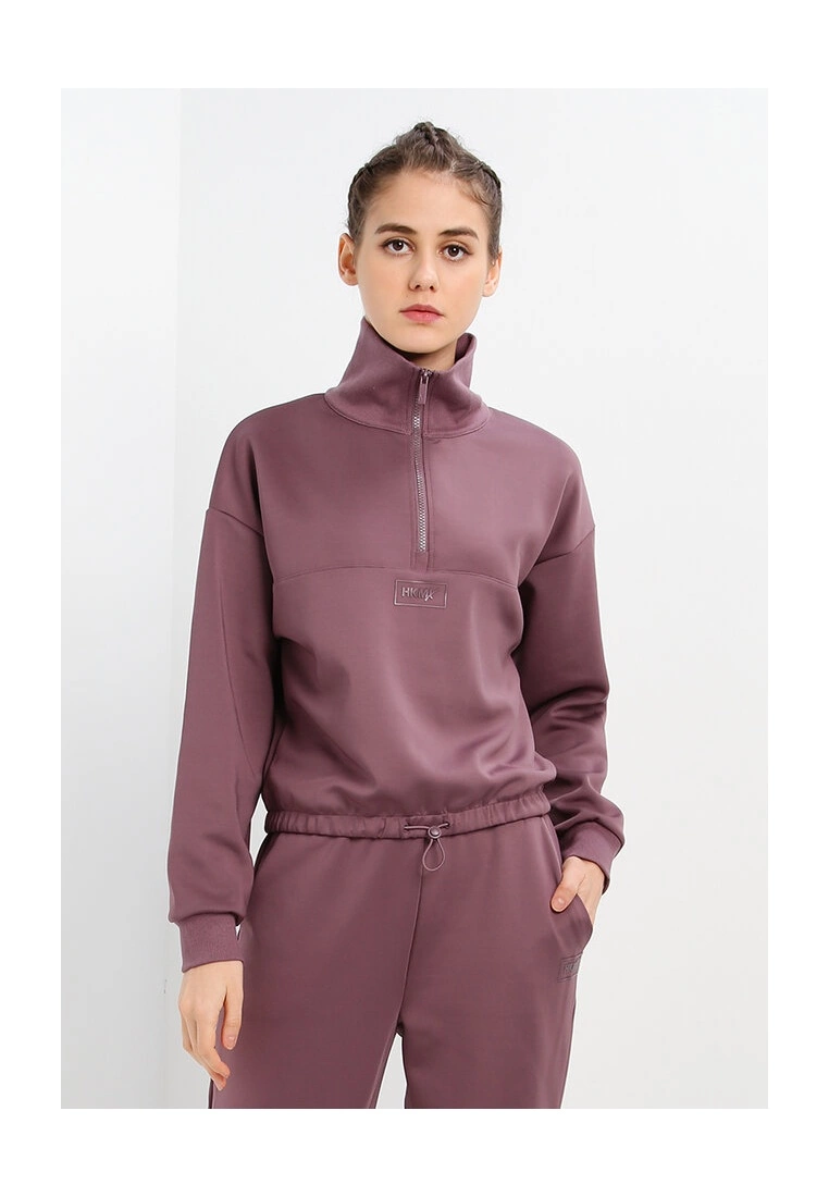 Hunkemoller Half Zip Ruby Sweater