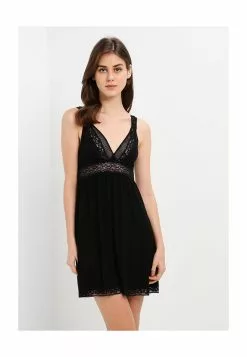 Hunkemoller Jersey Lace Sleepwear Mini Dress