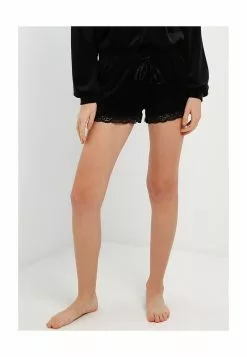 Hunkemoller Velours Scallop Lace Shorts