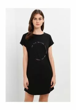 Hunkemoller Round-Neck Caps The Reason Nightie