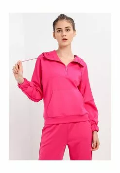 Hunkemoller Charli Half Zip Hoodie