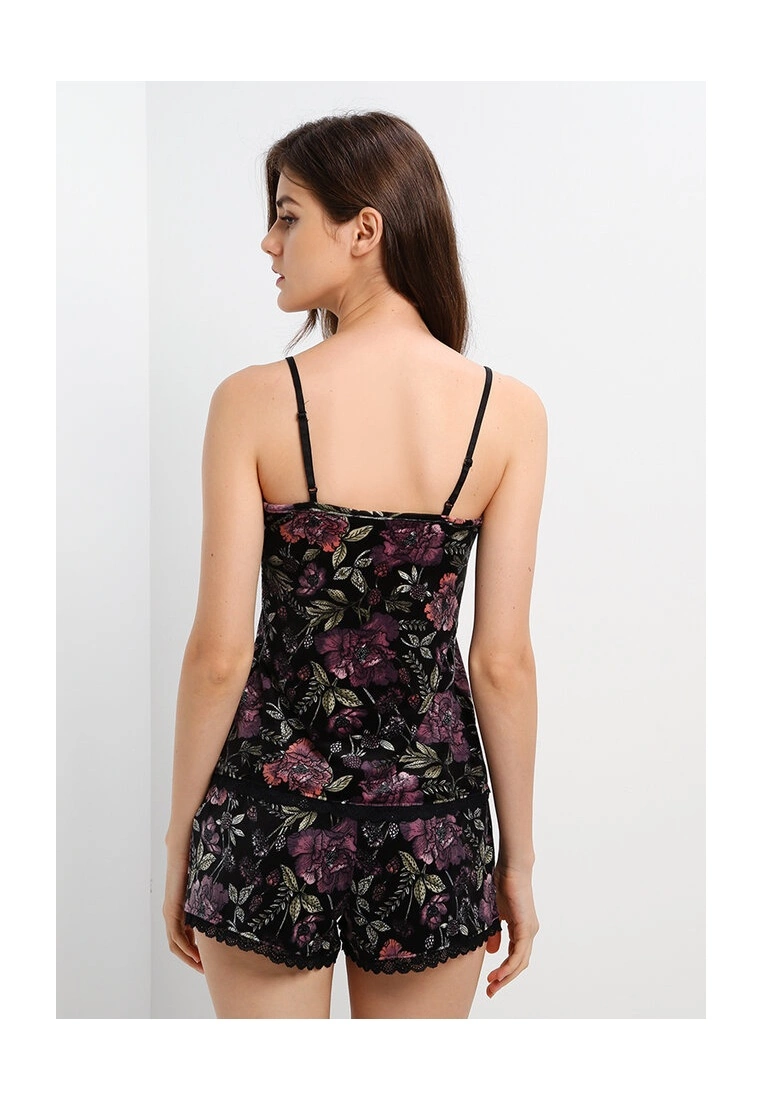 Hunkemoller Velours Lace Water Flowers Cami Top - Image 2