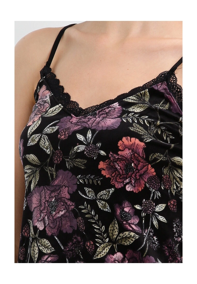 Hunkemoller Velours Lace Water Flowers Cami Top - Image 3