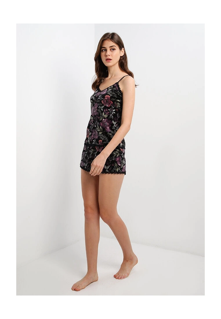 Hunkemoller Velours Lace Water Flowers Cami Top - Image 4