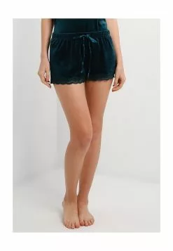 Hunkemoller Velours Scallop Lace Shorts