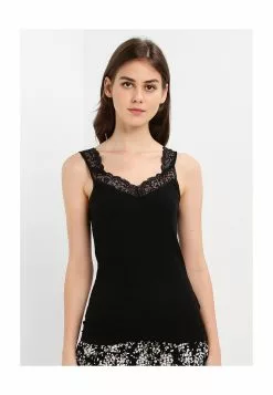 Hunkemoller Rib Lace Sleepwear Singlet
