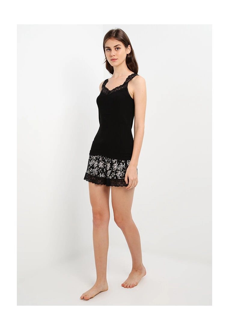 Hunkemoller Rib Lace Sleepwear Singlet - Image 4