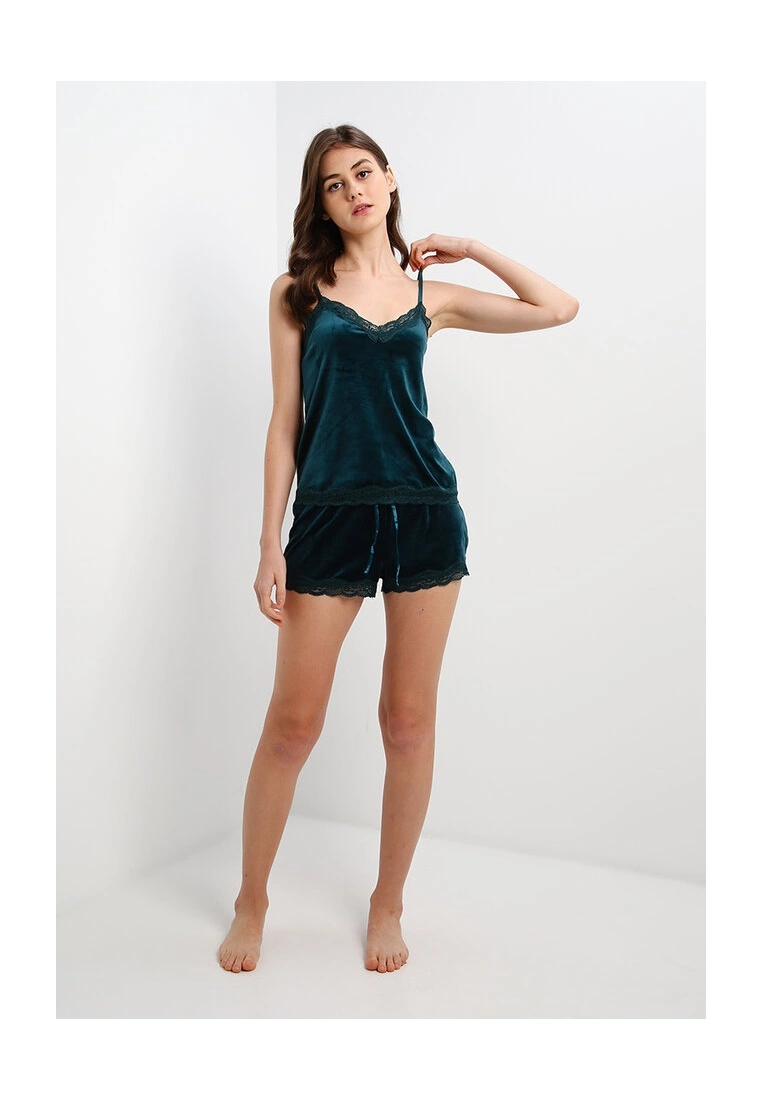 Hunkemoller Velours Scallop Lace Cami Top - Image 4