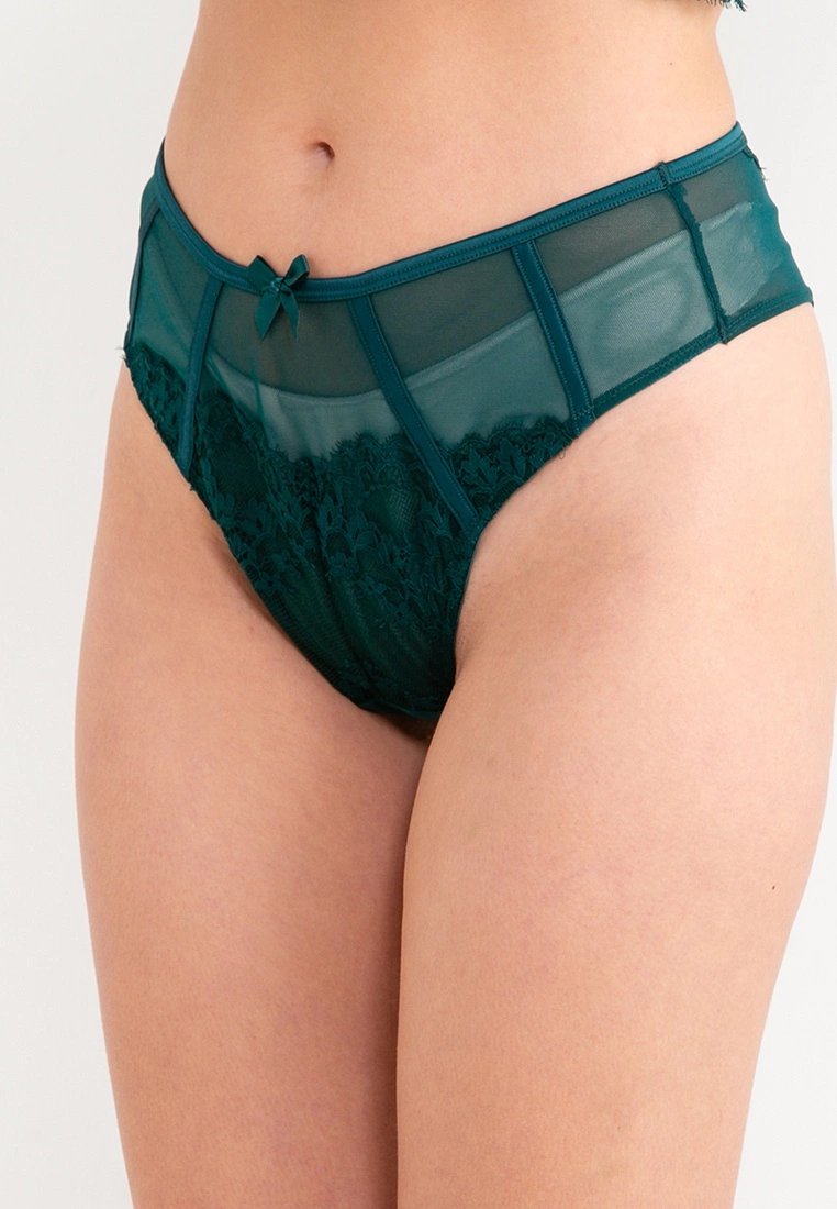 Hunkemoller Emily High Leg Brasilian Panties - Image 3