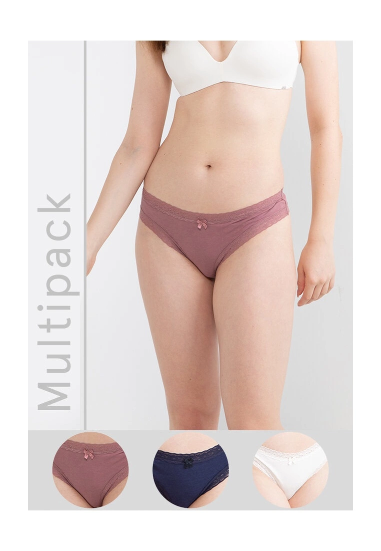 Hunkemoller 3 Packs Eternal Lightness Panties