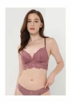 Hunkemoller Shiloh Padded Longline Non-Wired Bra