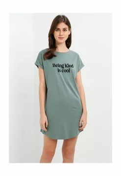 Hunkemoller Round Neck Caps Being Kind Nightie