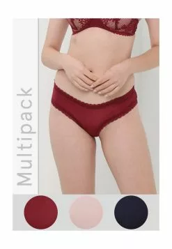 Hunkemoller 3-Pack Vixen V-Shape Brazilian Panties