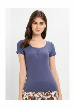 Hunkemoller Super Soft Rib Henley Top