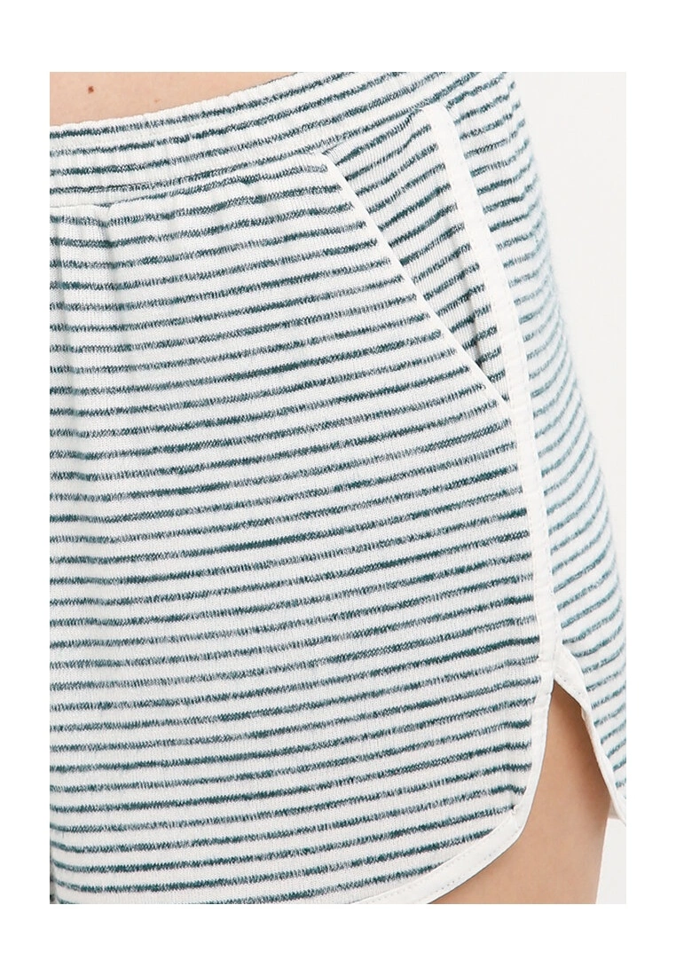 Hunkemoller Jersey Brushed Stripe Shorts - Image 3