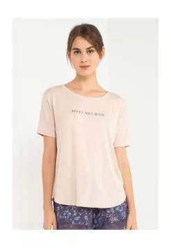 Hunkemoller Loose-Fitting Short-Sleeved Pyjama Top