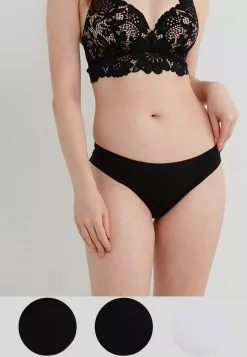 Hunkemoller 3-Pack Invisible Brasilian Lace Back